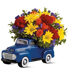 48 Ford Pickup Bouquet  Cottage Florist Lakeland Fl 33813 Premium Flowers lakeland